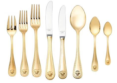 versace gold fork|versace rosenthal dinnerware.